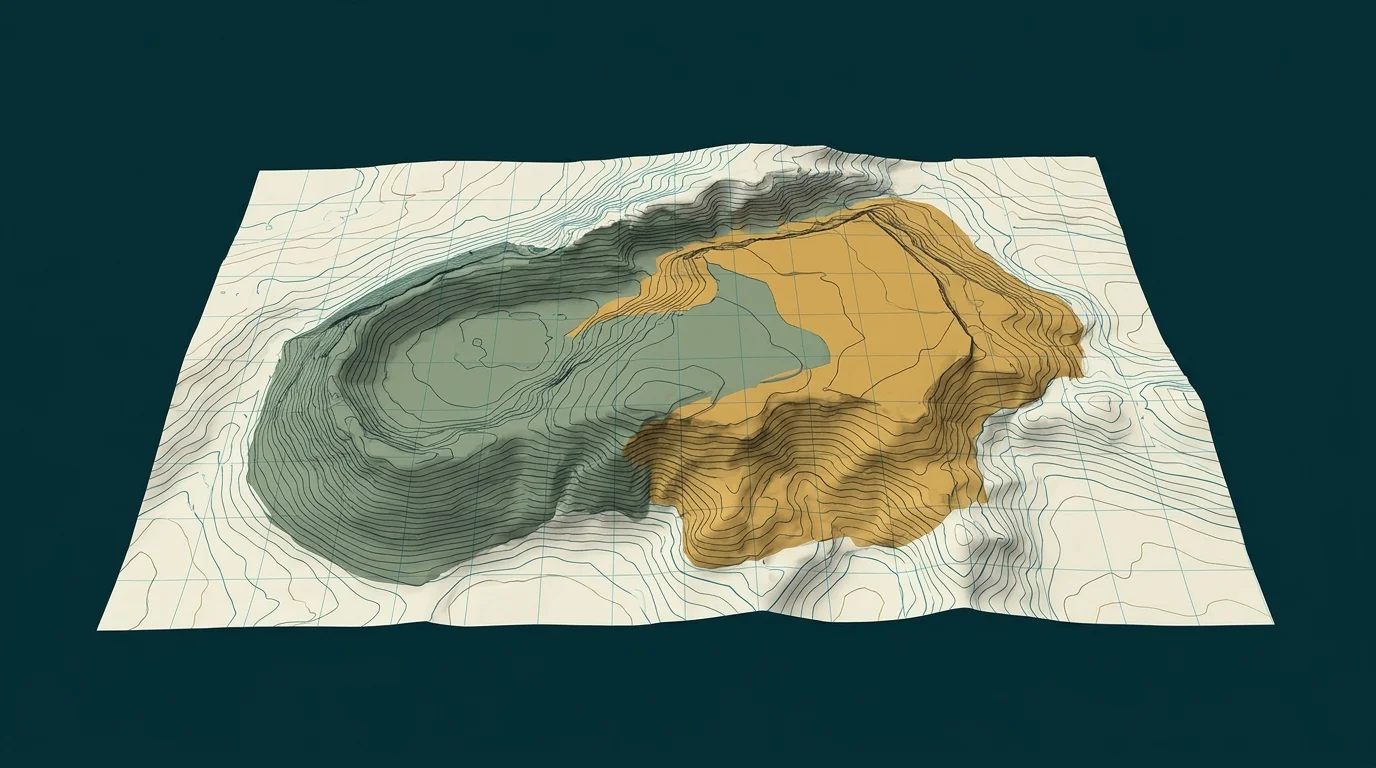 Análisis de volumetría digital de corte y relleno sobre modelo topográfico
