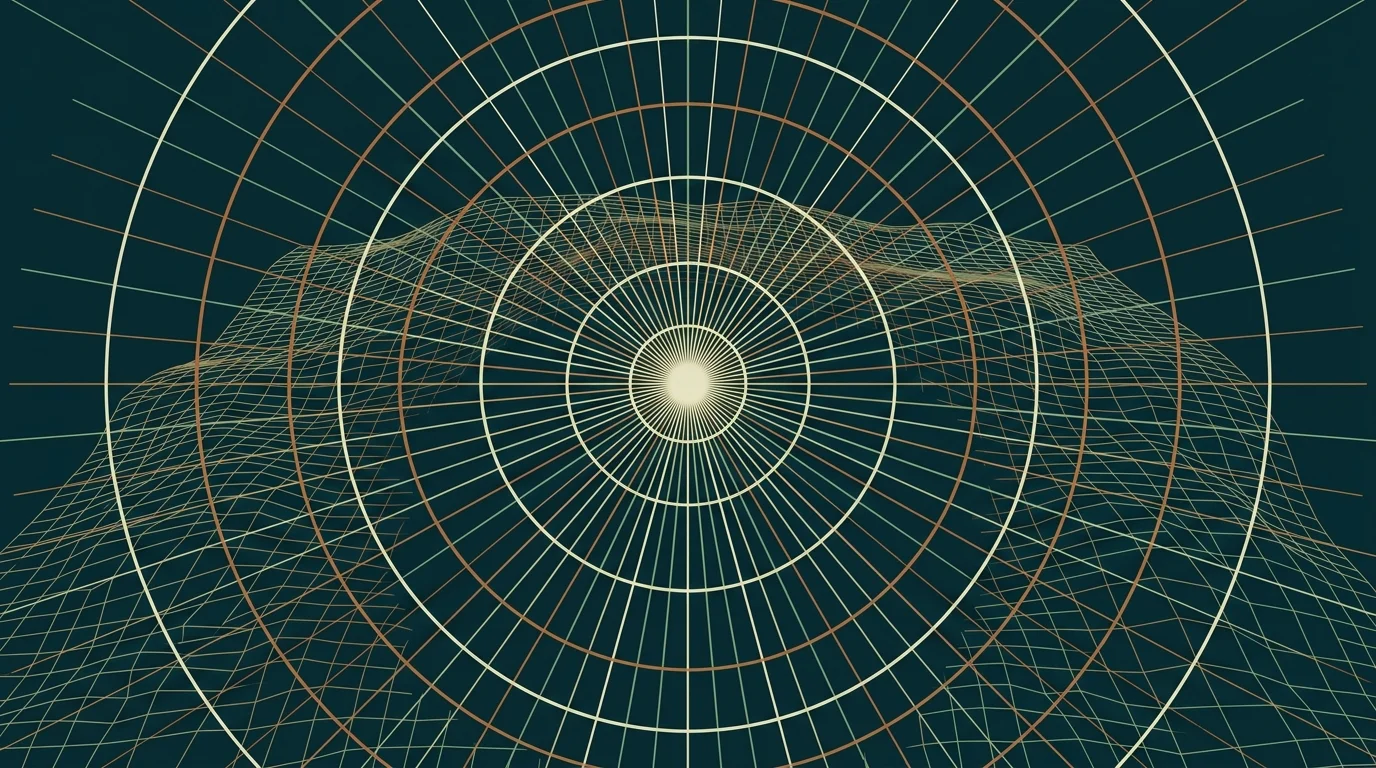 Diagrama de barrido láser radial continuo sobre superficie compleja